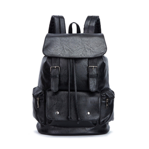 Achetez des sacs à dos en cuir de luxe pour hommes, de marque personnalisée, pour <span class=keywords><strong>ordinateur</strong></span> <span class=keywords><strong>portable</strong></span>, collège - Product Image 6