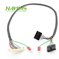 Câble d'interface d'affichage Navitas JAE FI 30 broches vers HE10 16 broches avec connecteur LVDS IDC (longueur personnalisable)