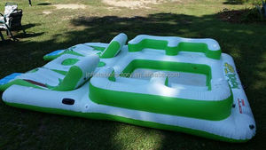 Isla Flotante Inflable Multijugador, Isla Flotante Tropical de Tahití <span class=keywords><strong>en</strong></span> Venta - Product Image 5