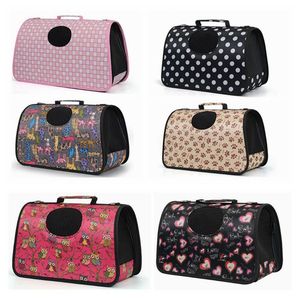 Vendite Calde Pieghevole Traspirante Pet Cat Carrier Bag per Pet borsa da viaggio esterno