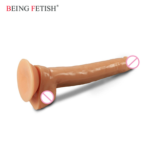 Largo y delgado caballo Dildo Dong con ventosa fuerte pene realista - Product Image 3