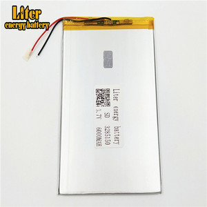 Venta wholesale ultra thin 3285150 batteries 6000 mAh lipo battery 3,7 V rechargeable lithium ion polymer - Product Image 2