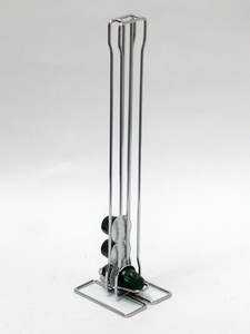 <b>Coffee</b> Capsule <b>Pod</b> <b>Holder</b> Stand in Vivo Chrome Tower Rack - Product Image 5