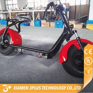 Harley eec Vespa Eléctrica plegable de la bicicleta 1000 w seev citycoco con grasa neumático de la bici - Product Image 6