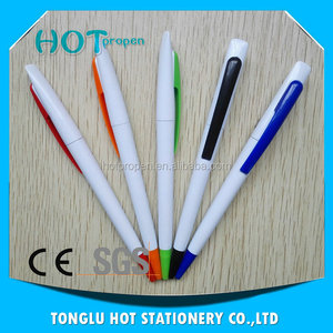 Cosas nuevas para la venta color sólido neb y clipballpoint pluma plástica - Product Image 1