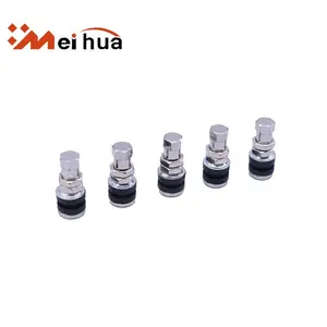 Tubeless Tyre Valve For Car Silver And Zinc Alloy Stem TR161 Tubeless Tire Valve For Small Car Valve Tire