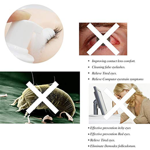 चाय के पेड़ के बरौनी झाग Cleanser/धोने Blepharitis Demodex सूखी आंखों राहत बरौनी शैम्पू - Product Image 4