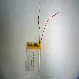 Batterie lithium-ion, rechargeable, 3.7v, 400mah, 253450 ", accu li-po, LP253450, 400 v