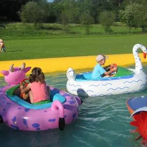 HI inflatable animal bumper boats for kids for sale