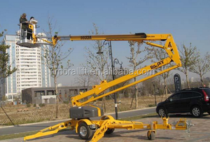 Trekken Apparaat Telescopische <span class=keywords><strong>Boom</strong></span> <span class=keywords><strong>Lift</strong></span> Antenne Platform/Hydraulische <span class=keywords><strong>Trailer</strong></span> Gemonteerde <span class=keywords><strong>Boom</strong></span> <span class=keywords><strong>Lift</strong></span> - Product Image 5