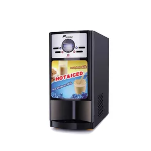 Otomatik ticari mini masa espresso fasulye buz soğuk kahve yapma makinesi