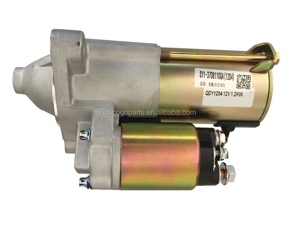 Chery QQ Starter S11-3708110GA - Reliable 800cc & 1100cc