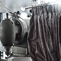 Rideaux de luxe sur mesure de style européen en polyester 100% de bonne qualité pour la maison