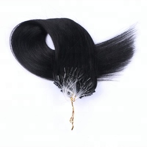 12a lớp thời trang Keratin Vòng tip tóc 100% giá rẻ Remy <span class=keywords><strong>Micro</strong></span> vòng vòng tóc con người mở rộng lật trong - Product Image 3