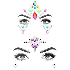 Autocollants en <span class=keywords><strong>strass</strong></span> carrés décoratifs DIY en gros pour le <span class=keywords><strong>visage</strong></span> - Product Image 5