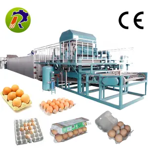 Water recycled paper egg carton moulding machine egg tray thermoforming machine