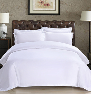 <span class=keywords><strong>Set</strong></span> Seprai Duvet <span class=keywords><strong>Hotel</strong></span> Ukuran <span class=keywords><strong>King</strong></span>, Seprei Penutup Tempat Tidur 60S 280T Polos - Product Image 3