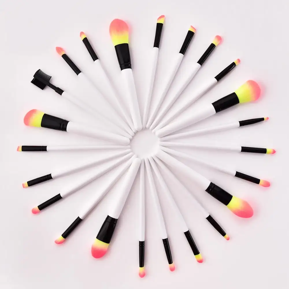 Special design Cosmetic makeup brush set white