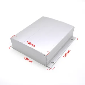 SZOMK wall mounting aluminum extruded enclosure box for electronics pcb project