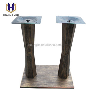Salle à manger cru fonte pied de table pour table ronde en granit haut - Product Image 5