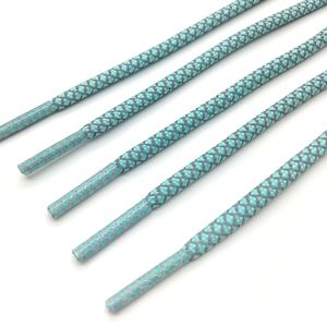 Tali Sepatu Reflektif Bulat 3mm Grosir Desain Tali Sepatu Sendiri Ujung Logam - Product Image 3