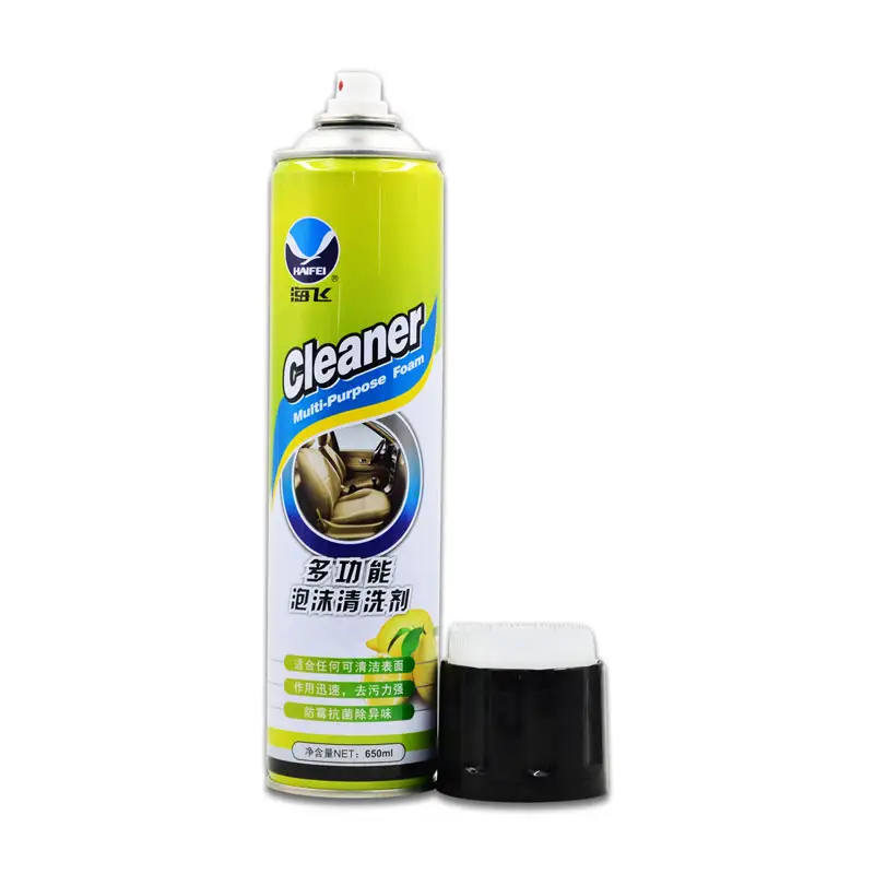 car care product multi purpose foam cleaner bubble cleaning surface