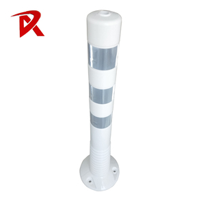 Poste de Barrera de Tráfico Reflectante Flexible con Resorte para Mayor Visibilidad - Product Image 4