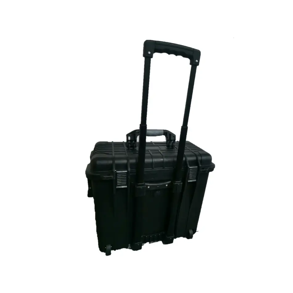 Trolley plastic Carrying waterproof tool box high quality Shockproof hard case with wheels