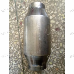 <span class=keywords><strong>2</strong></span>,5 ''hilado núcleo metálico alto flujo convertidor catalítico para carreras de escape - Product Image 4