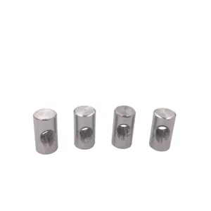 Factory Price Stainless Steel Barrel Bolts Cross Security Dowel Furniture Nut for Beds