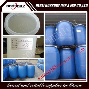 Buen jabón y el champú de calidad de materias primas de sodio lauril éter sulfato de SLES 70 profesionales - Product Image 1
