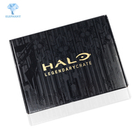 Kunden spezifisches Logo Standard umwelt freundliche flache Packung E Flöte Wellpappe Skateboard Versand box