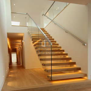 Escalera Flotante Moderna de Madera, <span class=keywords><strong>Escaleras</strong></span> en Voladizo - Product Image 2