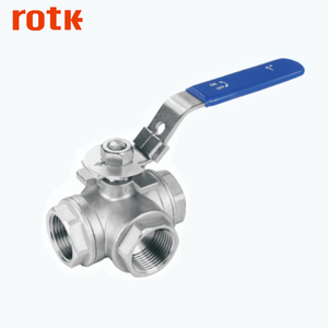 3000psi forjado 1/2 NPT rosca hembra de acero inoxidable 3 una pieza válvula de bola FOB Ref - Product Image 3