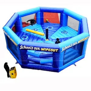 Meltdown Cheap 1 Arm Meltdown Game Inflatable Total Wipeout Game For Sale
