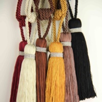 Embrasses à rideaux, 1 pièce, accessoires pour rideaux, pompons, nouvelle collection 2020
