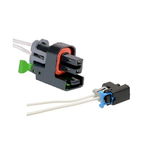 Kustom OEM Auto 2 Pin Mobil Tahan Air 18AWG 15CM Kawat Harness Konektor Kabel Produsen - Product Image 1