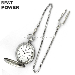 Classic Stainless Steel Quartz Movement <b>Men</b> <b>Pocket</b> <b>Watch</b> - Product Image 5