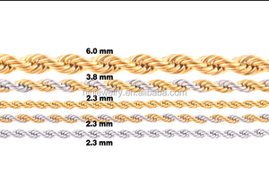 Collar <span class=keywords><strong>de</strong></span> Cadena <span class=keywords><strong>de</strong></span> <span class=keywords><strong>Oro</strong></span> <span class=keywords><strong>de</strong></span> 18k <span class=keywords><strong>para</strong></span> <span class=keywords><strong>Hombre</strong></span>, Tipos <span class=keywords><strong>de</strong></span> Eslabones <span class=keywords><strong>de</strong></span> Cadena <span class=keywords><strong>de</strong></span> Moda, Joyería - Product Image 4