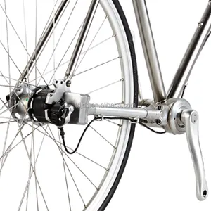 Classic Stainless Steel Urban Bike Shaft Drive Bicycle Without Chain Bicicleta