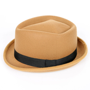 Chapeaux personnalisés colorés à motif unique 100% polyester <span class=keywords><strong>Fedora</strong></span> pour hommes - Product Image 5