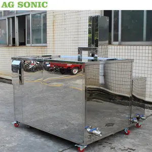 auto accessories 300 l and 400L with lift automatic ultrasonic cleaner machine