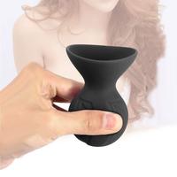 Weiblicher Nippelsauger Silikon-Brustpumpe für Frauen Lustige Nippelmassage für Paare