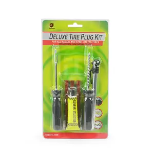 Tubeless Tyre Repair Equipment And Tire Repair With Tire Seal String Car Repair Tool Kit