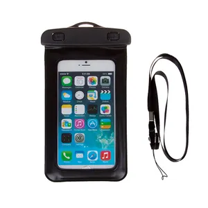 Travel Giveaways Waterproof Phone Pouch Fluorescence Phone Bag PVC Phone Case With Full Seal