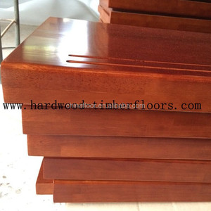 Marches d'escalier en bois <span class=keywords><strong>de</strong></span> cerisier brésilien <span class=keywords><strong>de</strong></span> l'usine <span class=keywords><strong>de</strong></span> Foshan - Product Image 2