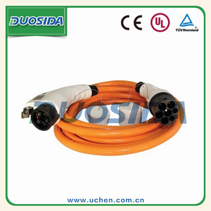 Macho a hembra de alta potencia EV conector j1772 para tipo de carga al aire libre 2 - Product Image 1