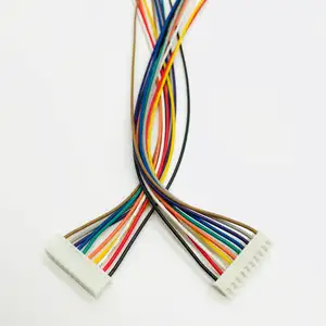 وصلات أسلاك إلكترونية مزدوجة, XH 1.25 28AWG JST موصلات أسلاك إلكترونية مزدوجة <span class=keywords><strong>2</strong></span>/<span class=keywords><strong>3</strong></span>/4/5/6/7/8/9/10Pin كابل - Product Image 1