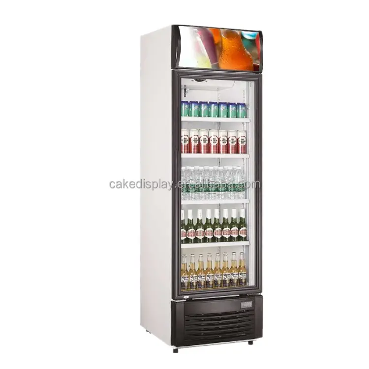 600L Made In China Glass Door Refrigerator Price