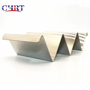 Реверсивная подставка CHRT из нержавеющей стали, держатель для Тако для дома и ресторана
